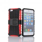 2 piece hybrid PC TPU rugged kick stand case for iPhone 5